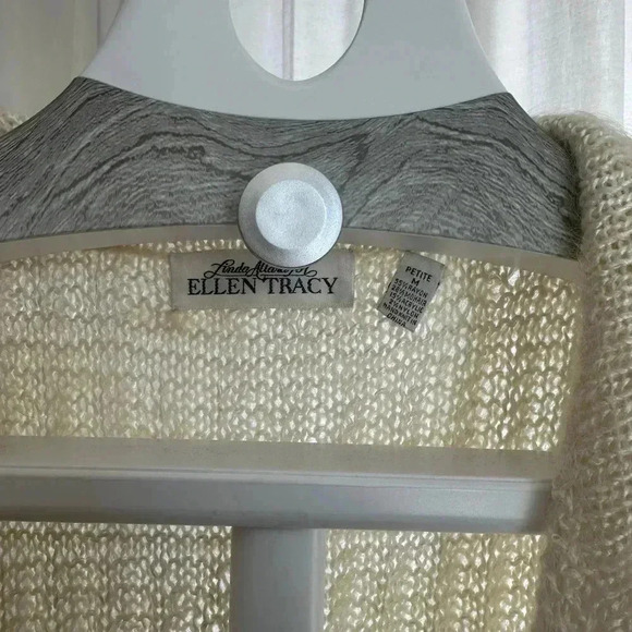 Vintage Ellen Tracy Vest Mohair Blend Size M - Picture 2 of 4